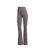 Legging yoga studio femme gris Adidas-1