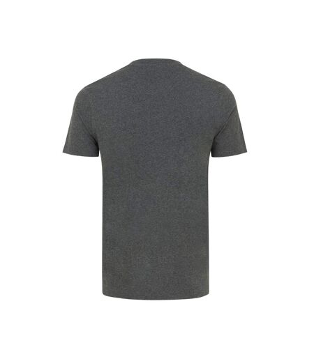 Unisex adult manuel undyed t-shirt heather anthracite Iqoniq