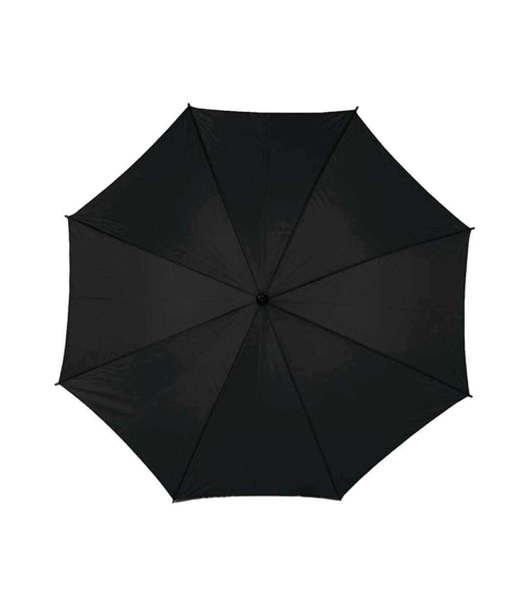 Parapluie Droit Motif/style Poignée En Bois Cork 89 Cm X 103 Cm Noir L-Merch-1