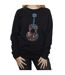 Disney Sweat-shirt à motif de guitare Coco Femmes/Dames (Noir) - UTBI3540-3