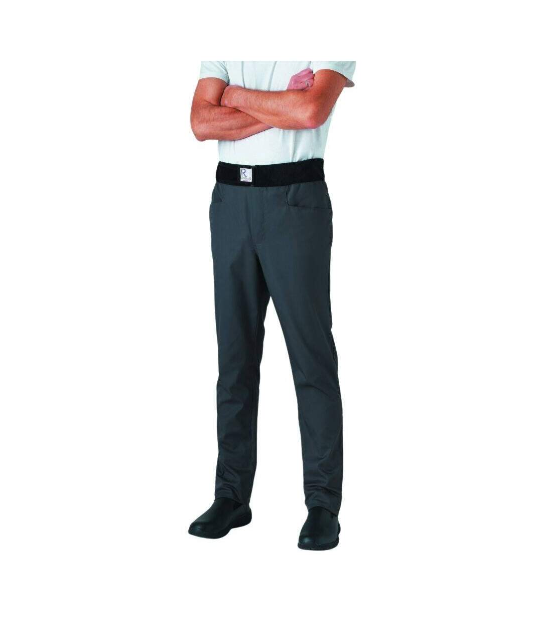 Pantalon  mixte slim ceinture éponge Robur Archet-1