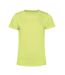 Womens/ladies Inspire E150 T-shirt Lime B&C-1