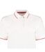 Polo St Mellion Femme Blanc Rouge Kustom Kit-2