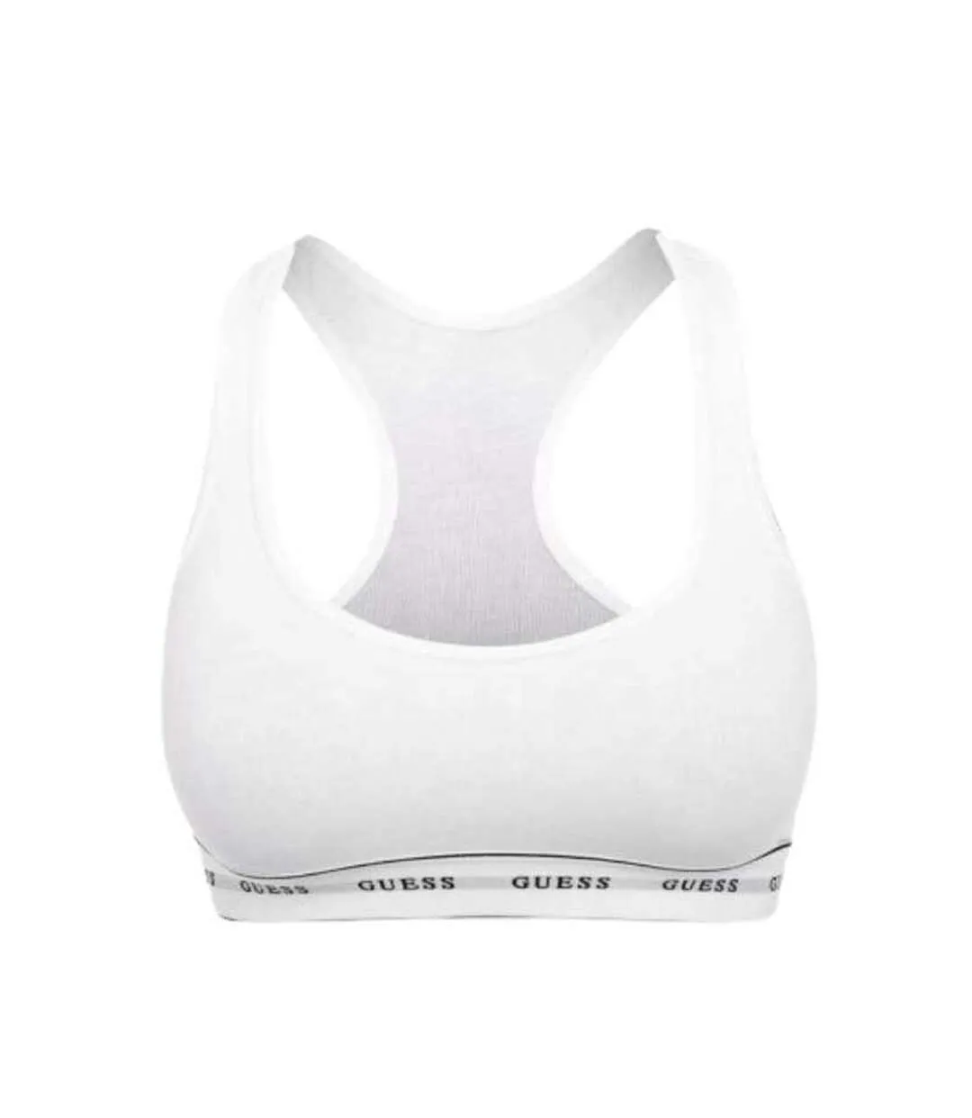 Brassière De Sport Motif/style Uni Femme Blanc Guess-2