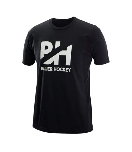 T-shirt Overbranded Enfant Noir Bauer