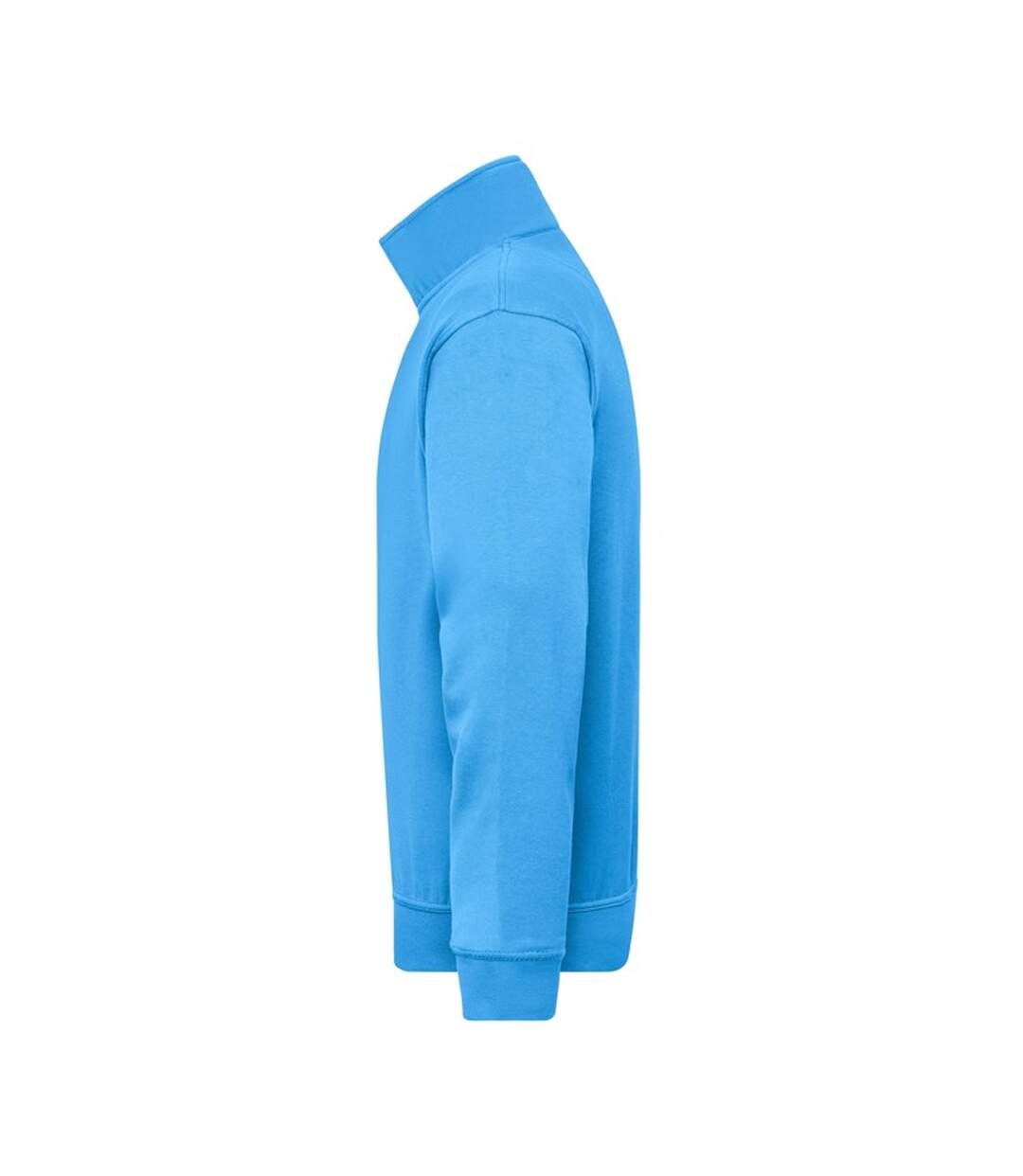 Sweat Workwear Homme Turquoise Pâle James And Nicholson-4