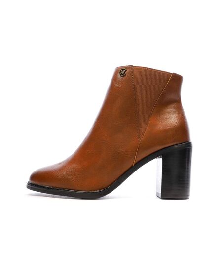 Bottines camel femme chattawak moreno