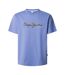 T-shirt bleu homme pepe jeans dorian - m-1