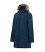 Veste Imperméable Et Isolante À Capuche Duveteuse Sophia Femme Bleu Marine Regatta-4