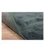 Tapis en coton et polyester effet viscose vert Undra-4