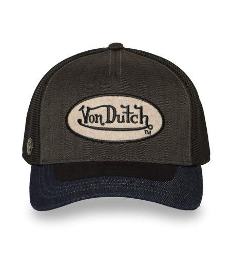 Casquette trucker filet premium avec patch et visière bimatière Shiel Vondutch