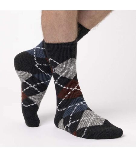 Mens Jacquard Thermal Socks for Winter