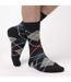 Mens Jacquard Thermal Socks for Winter-3