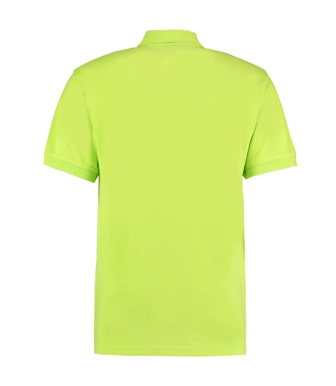 Polo À Manches Courtes Homme Vert Citron Kustom Kit-2