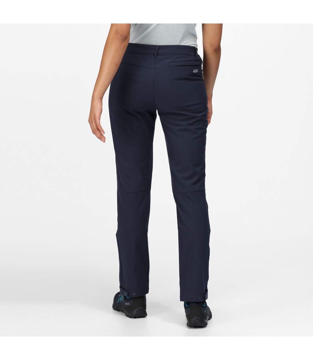 Pantalon de randonnée geo softshell femme bleu marine Regatta