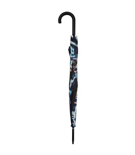Isotoner Parapluie femme canne, ultra-déperlant, solide, ouverture auto/ fermeture manuelle