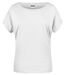 T-shirt BIO col bateau - Femme - 8005 - blanc