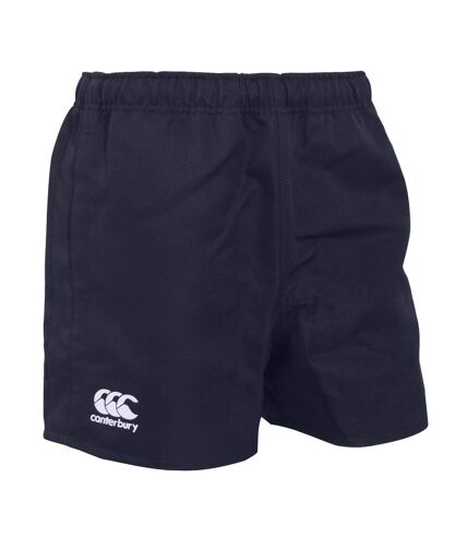 Canterbury Mens Professional Elasticated Sports Shorts (Navy)