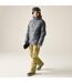 Blouson De Ski Décontracté À Enfiler Motif/style Fissuré Freeride Homme Noir Imprimé Dare 2B-1