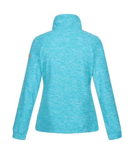 Womens/ladies azaelia marl full zip fleece jacket tahoe blue Regatta