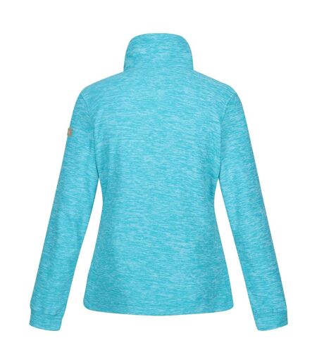 Womens/ladies azaelia marl full zip fleece jacket tahoe blue Regatta