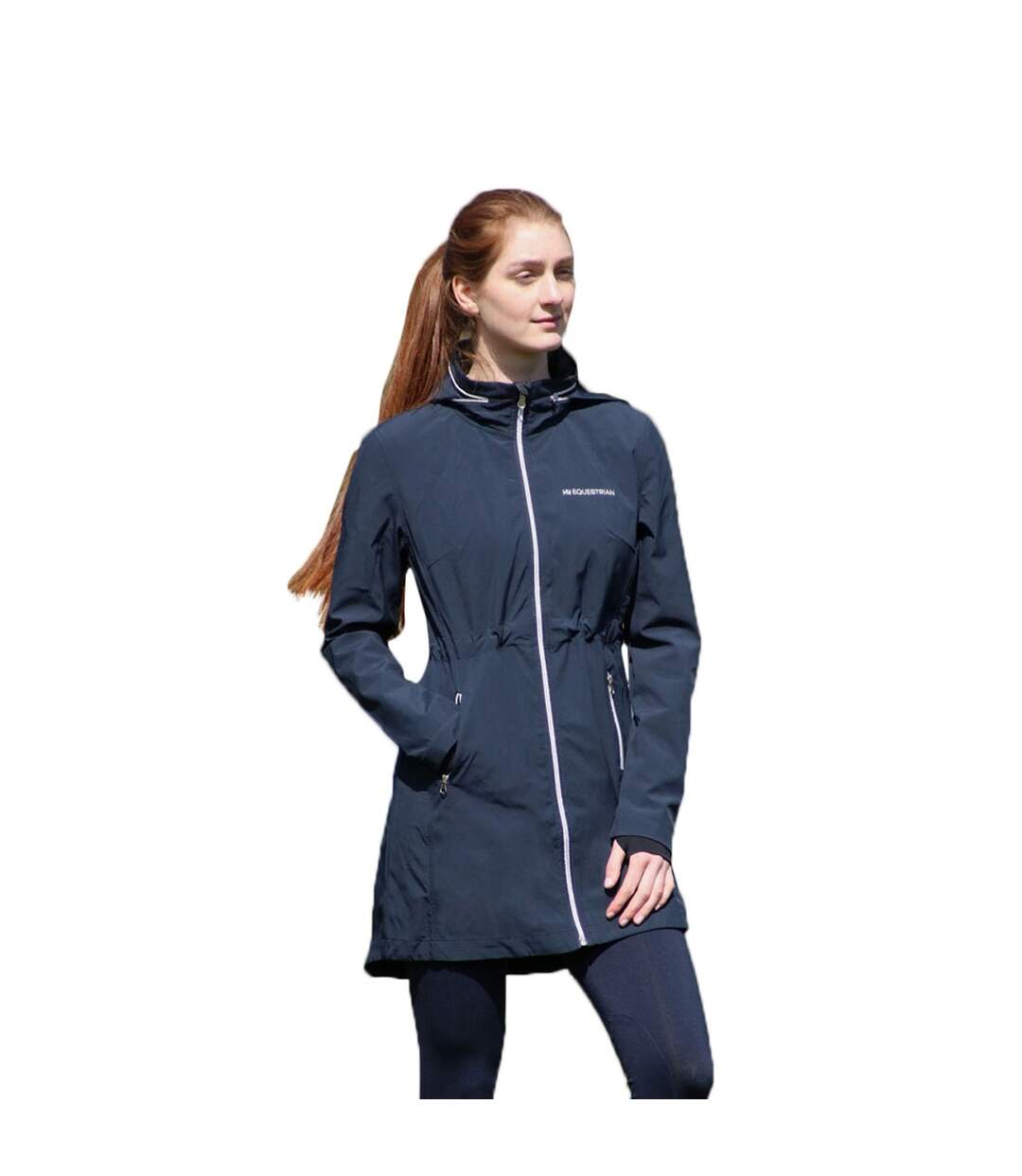 HyFASHION Womens/Ladies Synergy Raincoat (Navy) - UTBZ4111