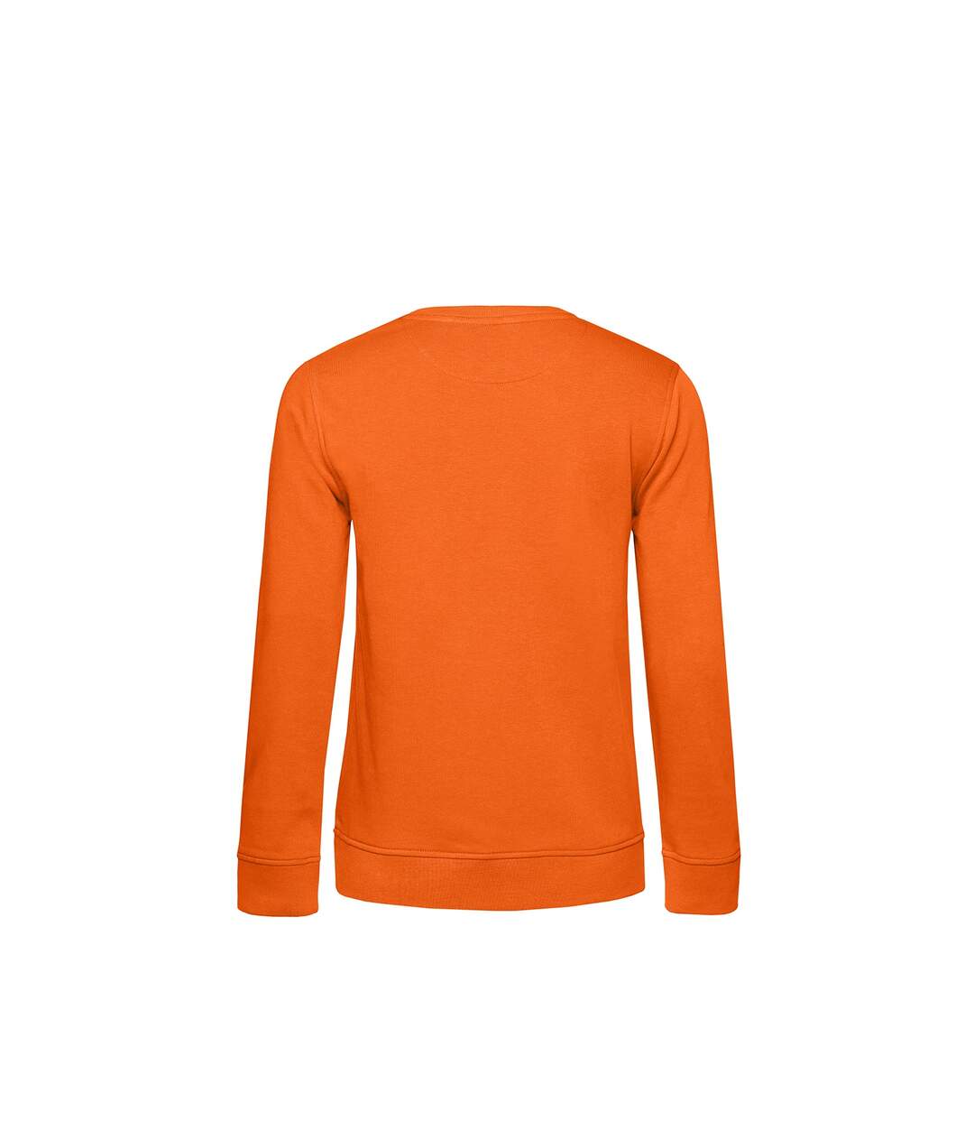 B&C Womens/Ladies Organic Sweatshirt (Orange)