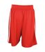 Short long - Basket-ball - Homme - S279M - rouge