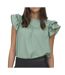 Blouse verte femme jdy trains-1