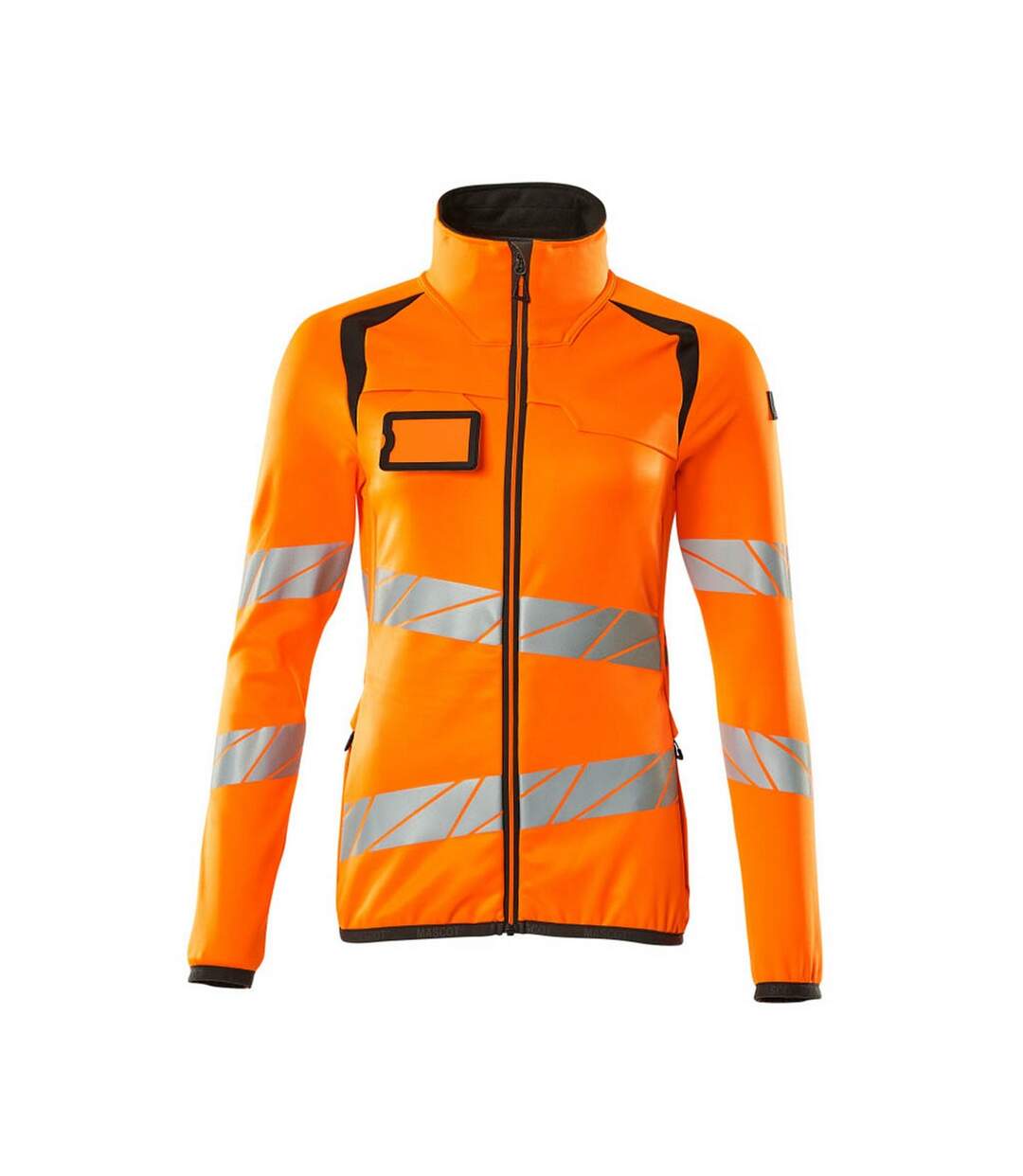 Veste Polaire Accelerate Safe Femme Orange Fluo Anthracite Foncé Mascot-1