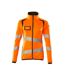 Veste Polaire Accelerate Safe Femme Orange Fluo Anthracite Foncé Mascot-1