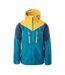 Mens Malaspina Ii Waterproof Jacket Dress Blues Ocean Depths Saffron Elbrus-1