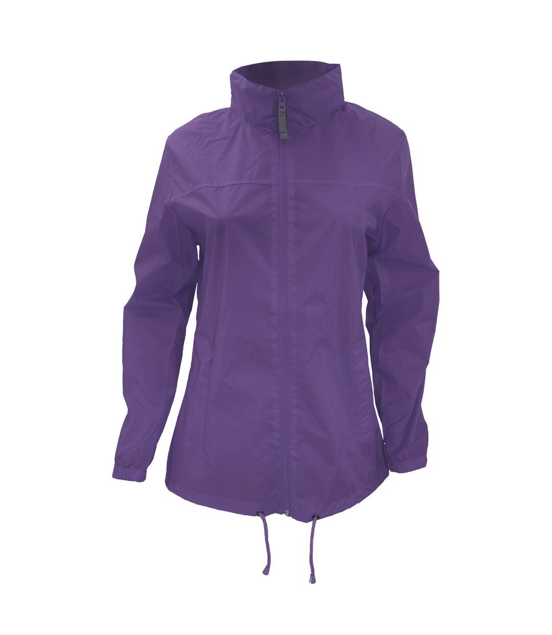 B&C Womens/Ladies Sirocco Lightweight Windproof, Showerproof & Water Repellent Jacket (Purple) - UTBC1283-3