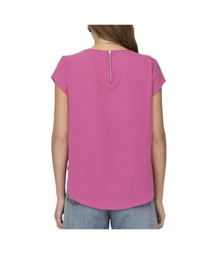 T-shirt rose femme only onlvic - 34