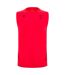 Haut De Rugby Sans Manches Motif/style Wales Ru Homme Rouge Macron-1