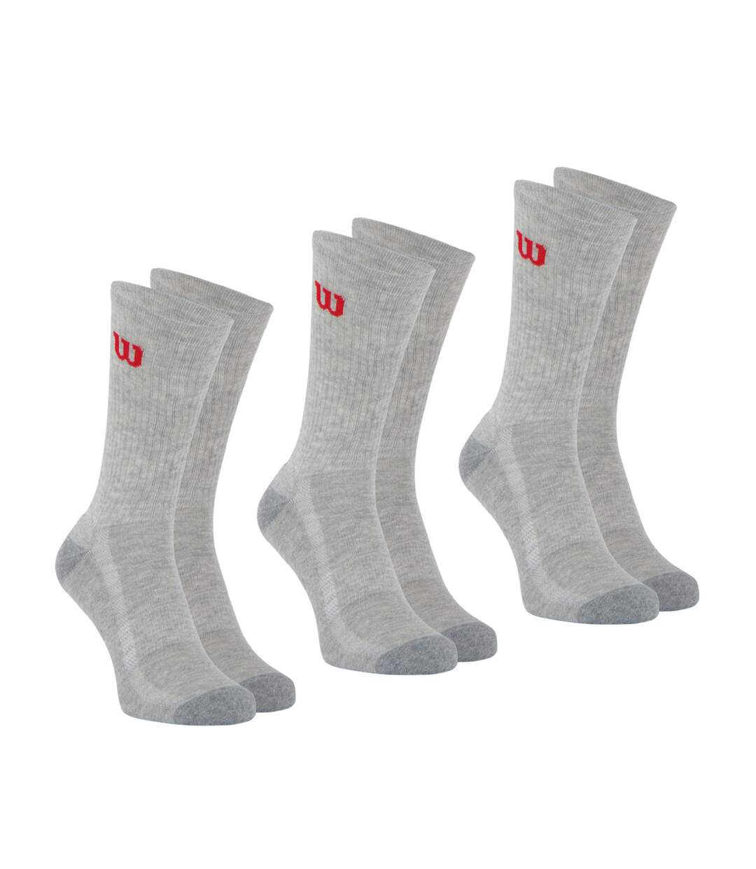 Lot de 3 paires de chaussettes hautes homme Wilson-2