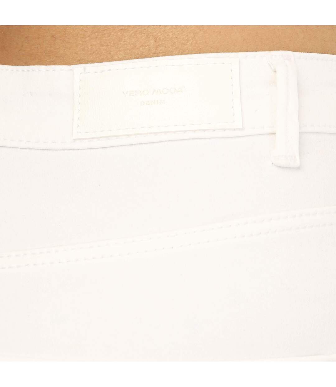 Womens/ladies Sophia High Waist Skinny Jeans White Vero Moda-3