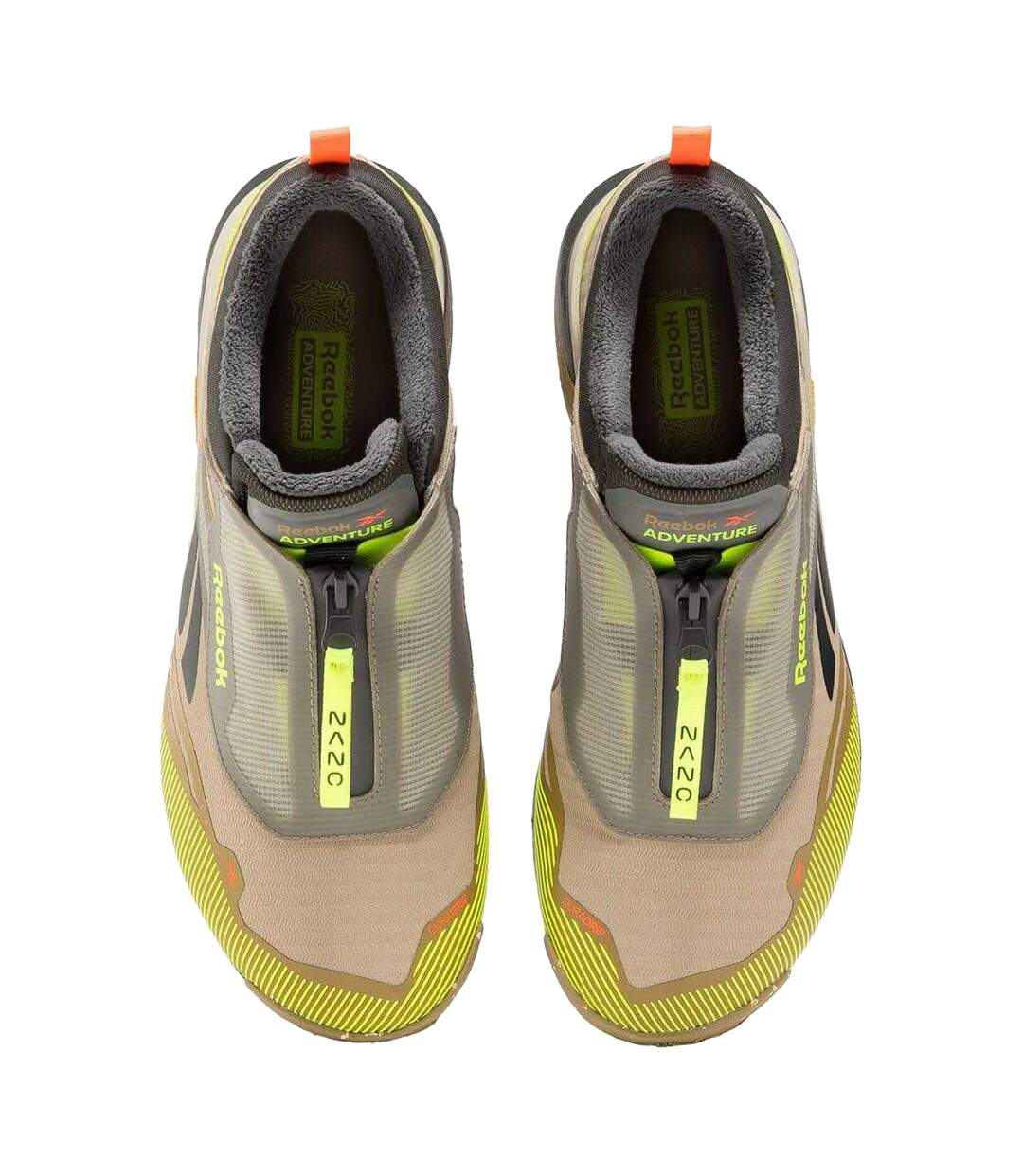 Baskets Hiver Nano X4 Adventure Adulte Beige Vert Citron Noir Gris Clair Reebok-4