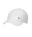 Casquette Sport Motif/style Swoosh Métallique Club Adulte Blanc Nike-1