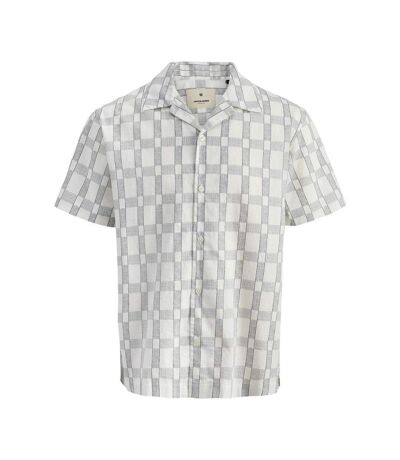 Chemise blanc/marine homme jack & jones kevin - l