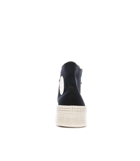 Baskets noires femme converse all star modern lift platform