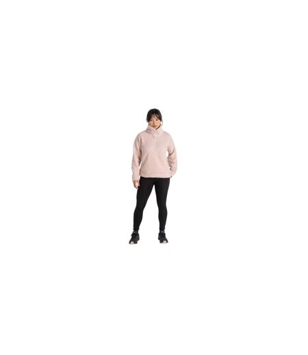 Womens/ladies Ciara Sherpa Fleece Funnel Neck Sweatshirt Calico Craghoppers