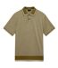 Mens Geometric Regular Polo Shirt Olive Ted Baker-2