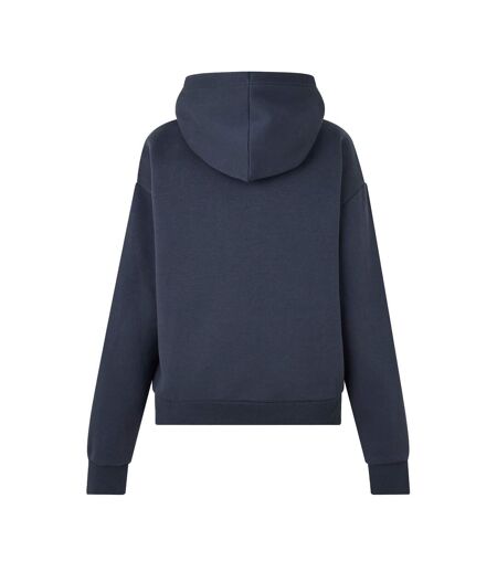 Sweat À Capuche Motif/style Logo Classique Femme Anthracite USA Pro