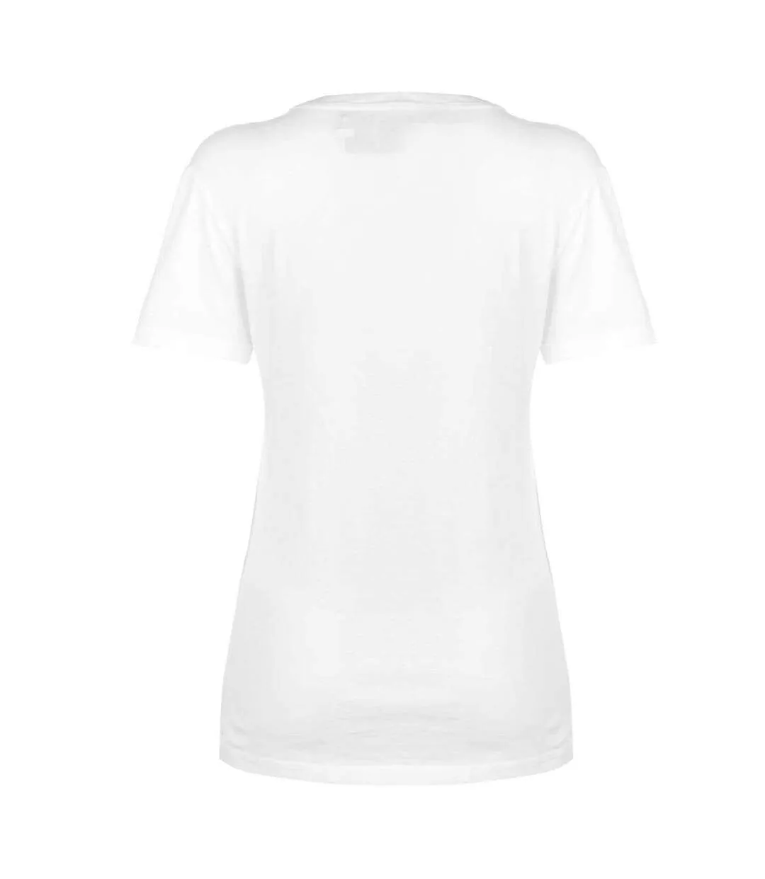 T-shirt Motif/style Logo Jeans Femme Blanc Vif Calvin Klein-3