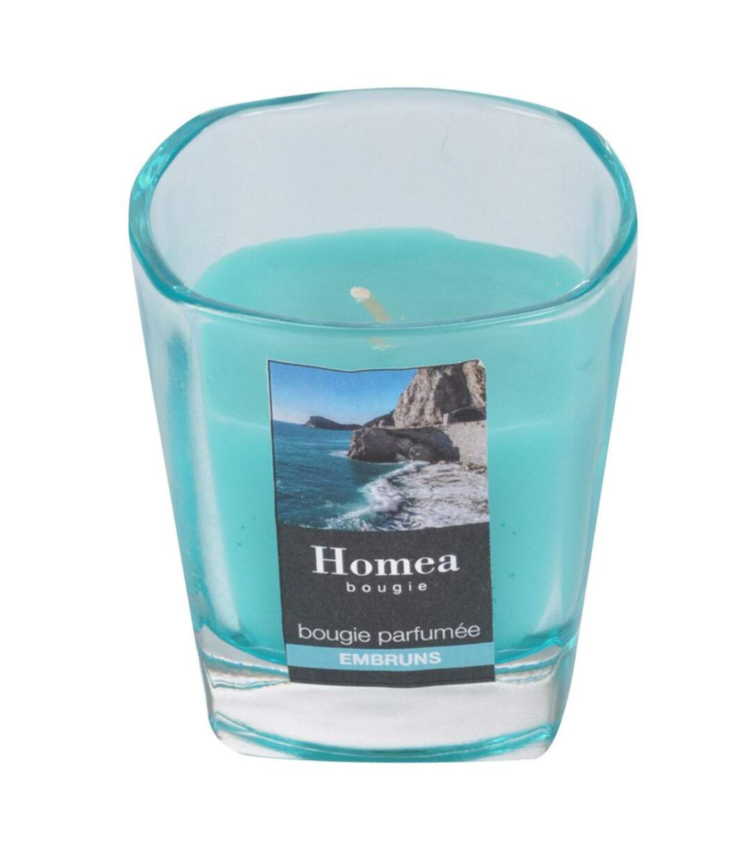 Bougie Parfumée en Verre Essentiel 7cm Embruns-2