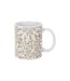 Lot de 6 Mugs en Céramique Faience 30cl Blanc-2