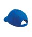 Childrens/kids original 5 panel cap bright royal blue Beechfield-2