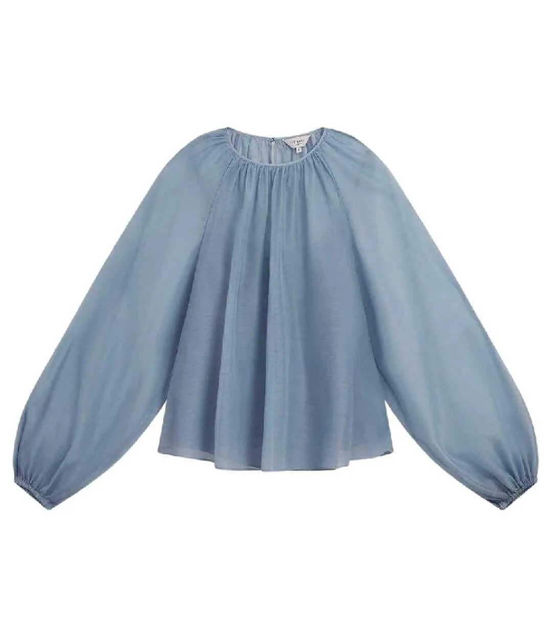 Blouse Manches Bouffantes Femme Bleu Clair Ted Baker-2