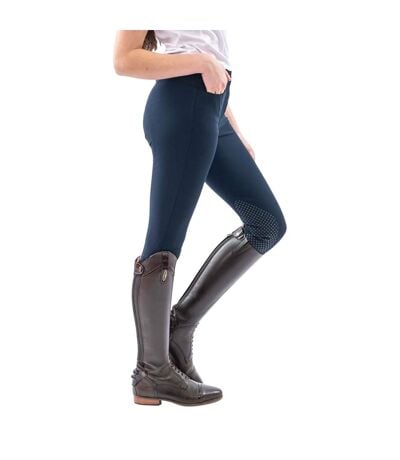Womens/ladies Clayton Breeches Navy Whitaker